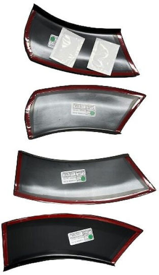 Set 8 Protectoare Aripi Idealstore Dacia Duster I 2010-2017 Plastic ABS de Înaltă Calitate