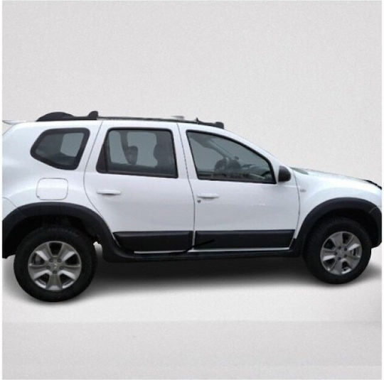 Idealstore Set 12 Protectoare pentru Uși Dacia Duster I 2010-2017 Fabricate din Plastic ABS de Înaltă Calitate Premium