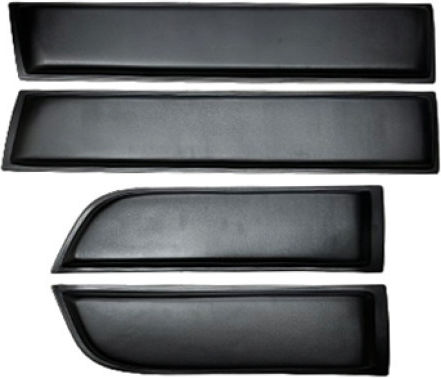 Idealstore Set 4 Bandouri Dacia Duster I 2010-2017 Fabricat din Plastic Abs de Înaltă Calitate Model Oe