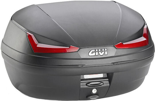 Givi E455N Monolock Μπαγκαζιέρα Μοτοσυκλέτας 45lt Μαύρη