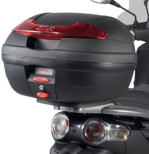 Givi Vision Monolock Μπαγκαζιέρα Μοτοσυκλέτας 34lt Μαύρη