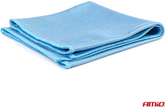 AMiO Cloth Microfiber Cleaning for Windows Car Blue 60x40cm