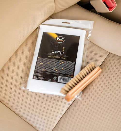 K2 Cloth Microfiber Cleaning for Interior Plastics - Dashboard Car White 40x40cm