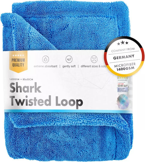 ChemicalWorkz Cloth Microfiber Cleaning Car 1400gsm Blue 40x40cm