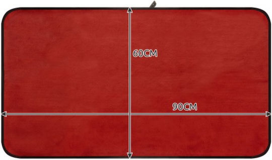 Prosop mare pentru uscarea mașinii Idealstore, microfibră moale și plușată, două fețe practice, foarte absorbant, îndepărtare eficientă a apei, dimensiune mare 60x90cm