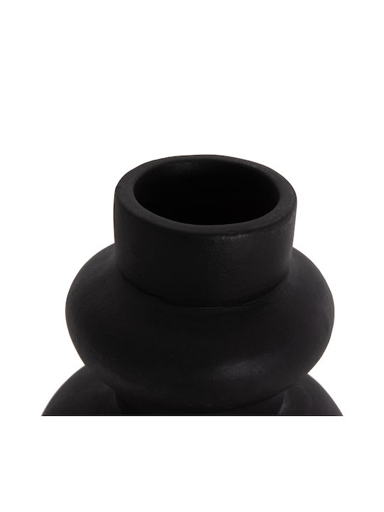 HomeMarkt Decorative Vase Lema Orange 8x8x29cm