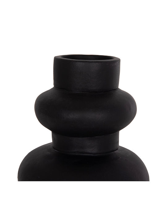 HomeMarkt Decorative Vase Lema Orange 8x8x29cm