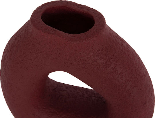 HomeMarkt Διακοσμητικό Βάζο Πήλινο Decant Πορτοκαλί 3x6.5xΥ4.5cm