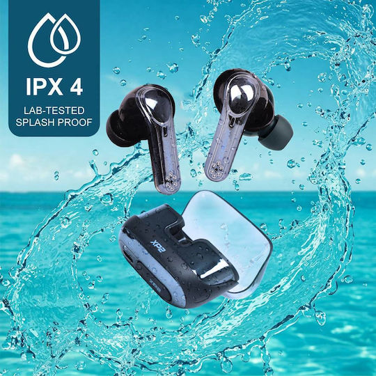 Sonic Gear Dual Mode Earpump XP2 In ear Bluetooth хендсфри Слушалки с Устойчивост на Пот и Кутийка за Зареждане Obsidian
