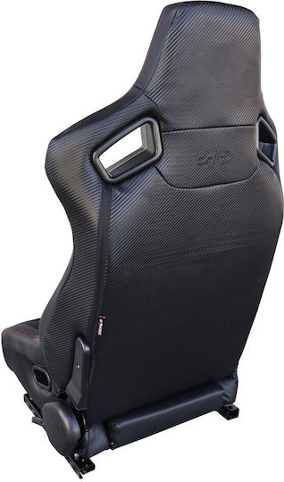 Simoni Racing Κάθισμα Αυτοκινήτου Οδηγού Bucket Μαύρο
