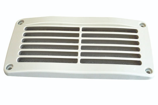 Eval Boat Air Duct Louver 210x108x12mm White