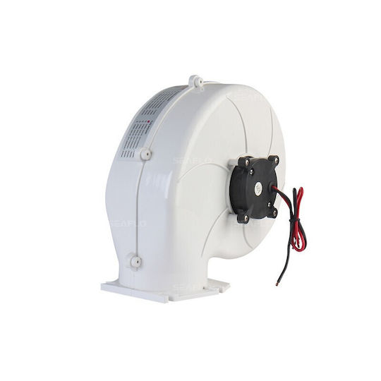 Sail Marine Boat Plastic Air Duct with 100mm Diameter 100x100x100mm White