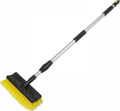 Bradas Telescopic Car Wash Broom with Water Supply 100-170cm