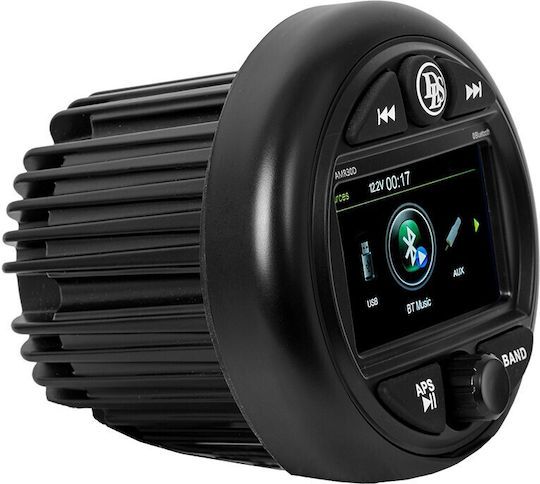DLS Boat Sound System 4x100W Waterproof with AUX / Bluetooth / USB Black
