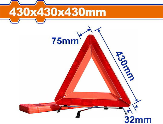 Wadfow Car Warning Triangle 43x43x43cm