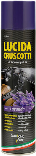 Lampa Gran Pree Cleaning and Polishing Spray for Car Dashboard with Aroma Lavender 400ml