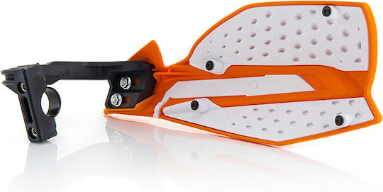 Acerbis X-Ultimate Schutzhandschützer Weiß/Orange in Orange Farbe