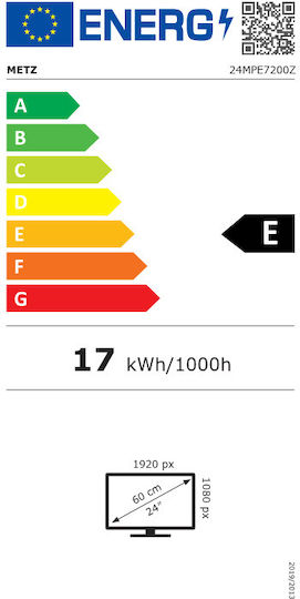 Metz Smart Τηλεόραση 24" Full HD LED 24MPE7200Z (2025)
