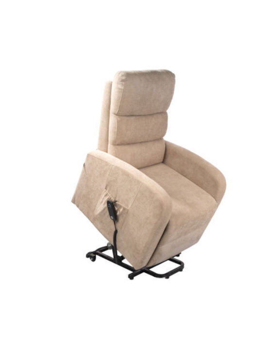 Cinnamon I Fotoliu Relax cu Puf Cinnamon 70x73x110cm