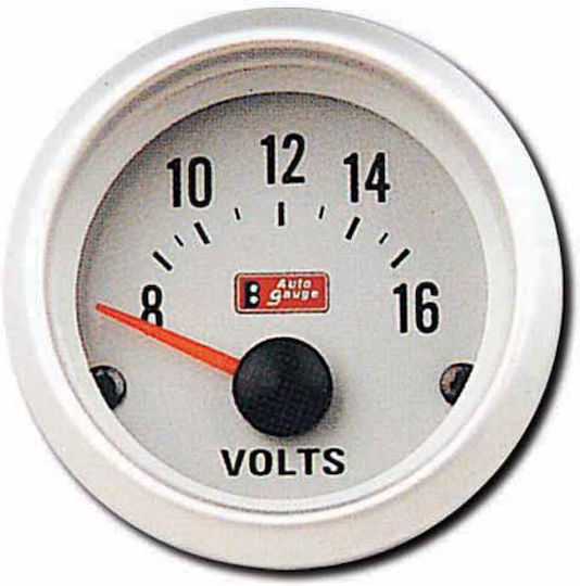 Auto Gauge Car Dashboard Voltmeter Analog Instrument 58mm