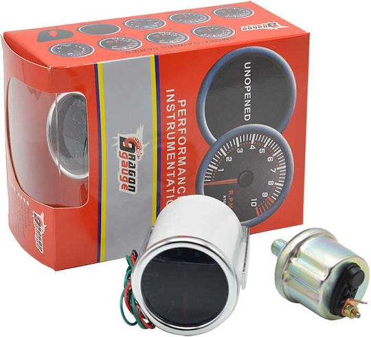 Instrument analogic Ceas și Presiunea uleiului Pentru mașină 55mm pentru montare pe Tabloul de bord