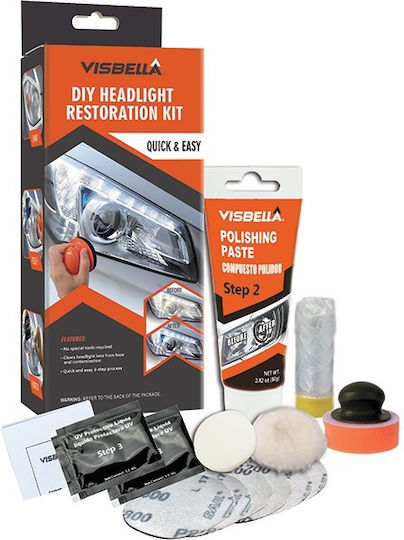 Set De Restaurare Și Înlăturare Aceață Pentru Faruri Auto 85gr