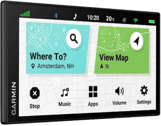 Garmin 6" Display GPS Device DriveSmart 66 MT-D with Bluetooth / USB and Card Slot