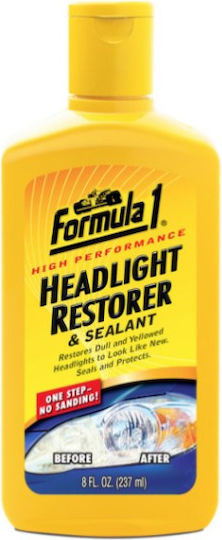 Formula 1 Headlight Restorer & Sealant Ointment Restoration of Car Headlights 237ml