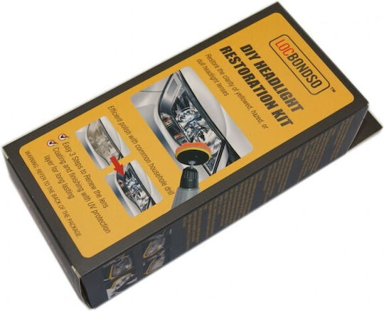 Set Cleaning and Protection of Car Headlights