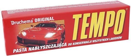 AMiO Tempo Auto-Karosserie-Schutzkerzen Reinigungs- und Glanzsalbe 120gr