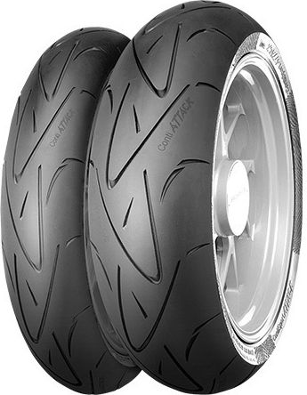 Continental ContiSportAttack 190/50ZR17 73W Tubeless On-Road Motorcycle Tyre Back