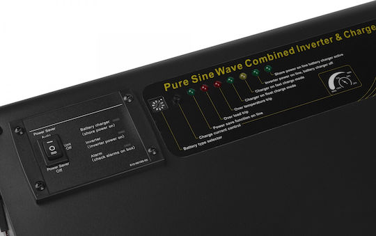 Volt Polska Inverter Αυτοκινήτου Καθαρού Ημιτόνου 2000W για Μετατροπή 12V DC σε 220V AC