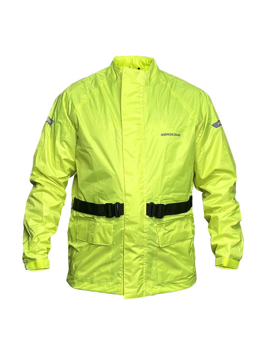 Nordcode Cyclon Ανδρικό Αδιάβροχο Μπουφάν Μηχανής Fluo Yellow Nordcode Cyclon Ανδρικό Αδιάβροχο Μπουφάν Μηχανής Fluo Yellow