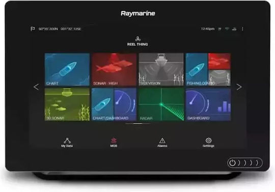 Raymarine Axiom Rv Realvision 3d Sonar 600w Βυθόμετρο-gps Χωρίς Χάρτη Μέγεθος Οθόνης 9"