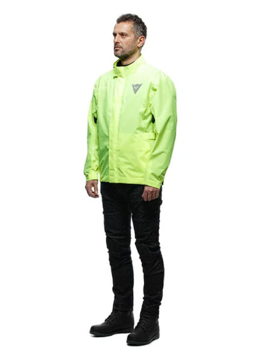 Dainese Ultralight Ανδρικό Αδιάβροχο Μπουφάν Μηχανής Fluo Yellow