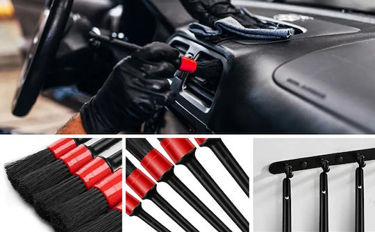 ATL Cleaning Brushes for Interior Plastics - Dashboard Car 5pcs