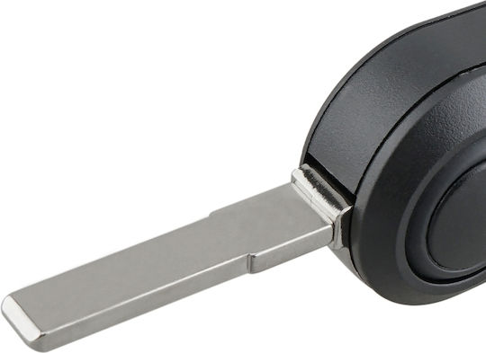 Foldable Car Key Shell with Blade with 3 Buttons for Fiat