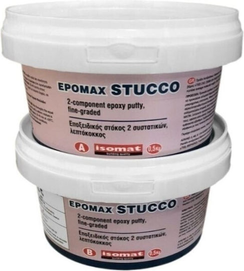 Isomat Epomax-stucco General Purpose Filler 2 Components / Epoxy Gray 1kg