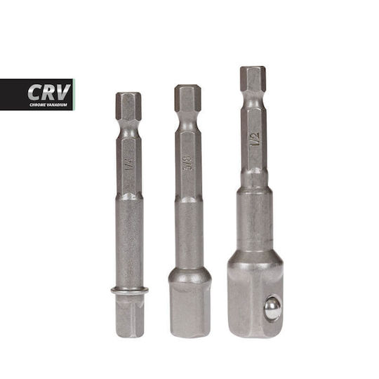 Krausmann Adapters HEX Set 3pcs
