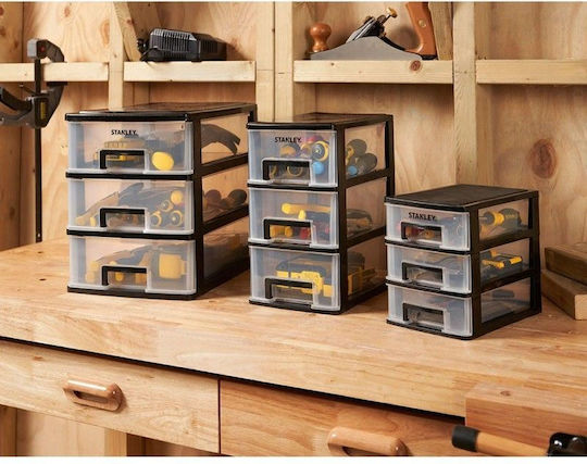 Stanley Συρταριέρα Εργαλείων Plastic with 3 Drawers W15xD21.5xH19cm