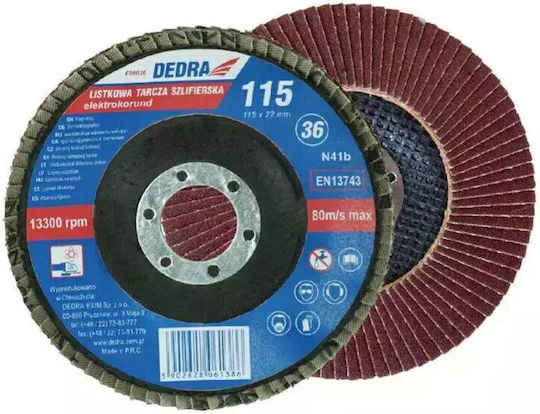 Dedra Schleifscheibe 125x22mm Körnung 60 F21060