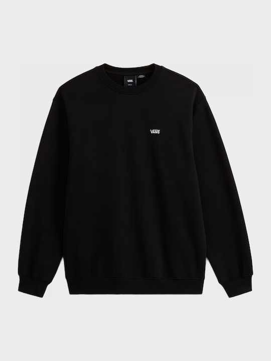 Left Chest Logo Ii Crew Neck Sweatshirt Black