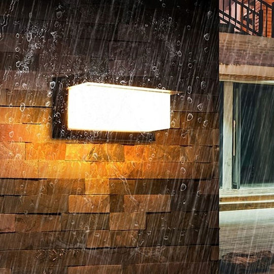 Lvt Стенен Външен Плафон LED IP54 12W с Естествено бяло Светлина