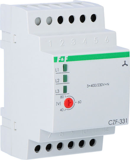 F&F Electric Panel Meter Analog Rail CZF-331
