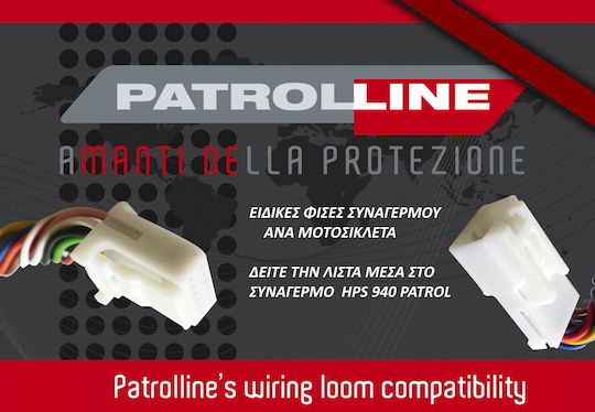 Patrol Line Motorcycle Alarm Wiring for Honda Integra 2015+