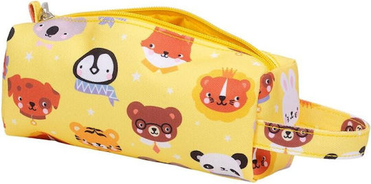 A Little Lovely Company Pencil Case Animal Friends
