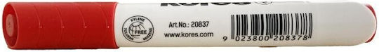 Kores Marker pentru Tablă 3mm Roșu