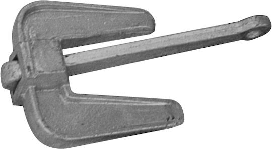 Eval Navy Anchor Galvanized 8kg