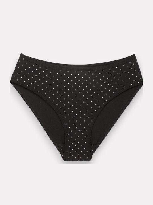 Βαμβακερά High Waist Women's Slip MultiPack Colorful