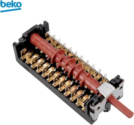 Beko Резервен ключ за избор на фурна Съвместим с Beko / Arcelik / Blomberg / Elco / Vestel / Eskimo / Carad / Уинсън